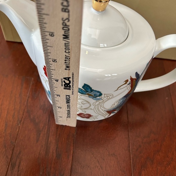 Guo Pei for Legion of Honor SF tea pot w/ 2 cups set new in box collectible - Picture 11 of 14